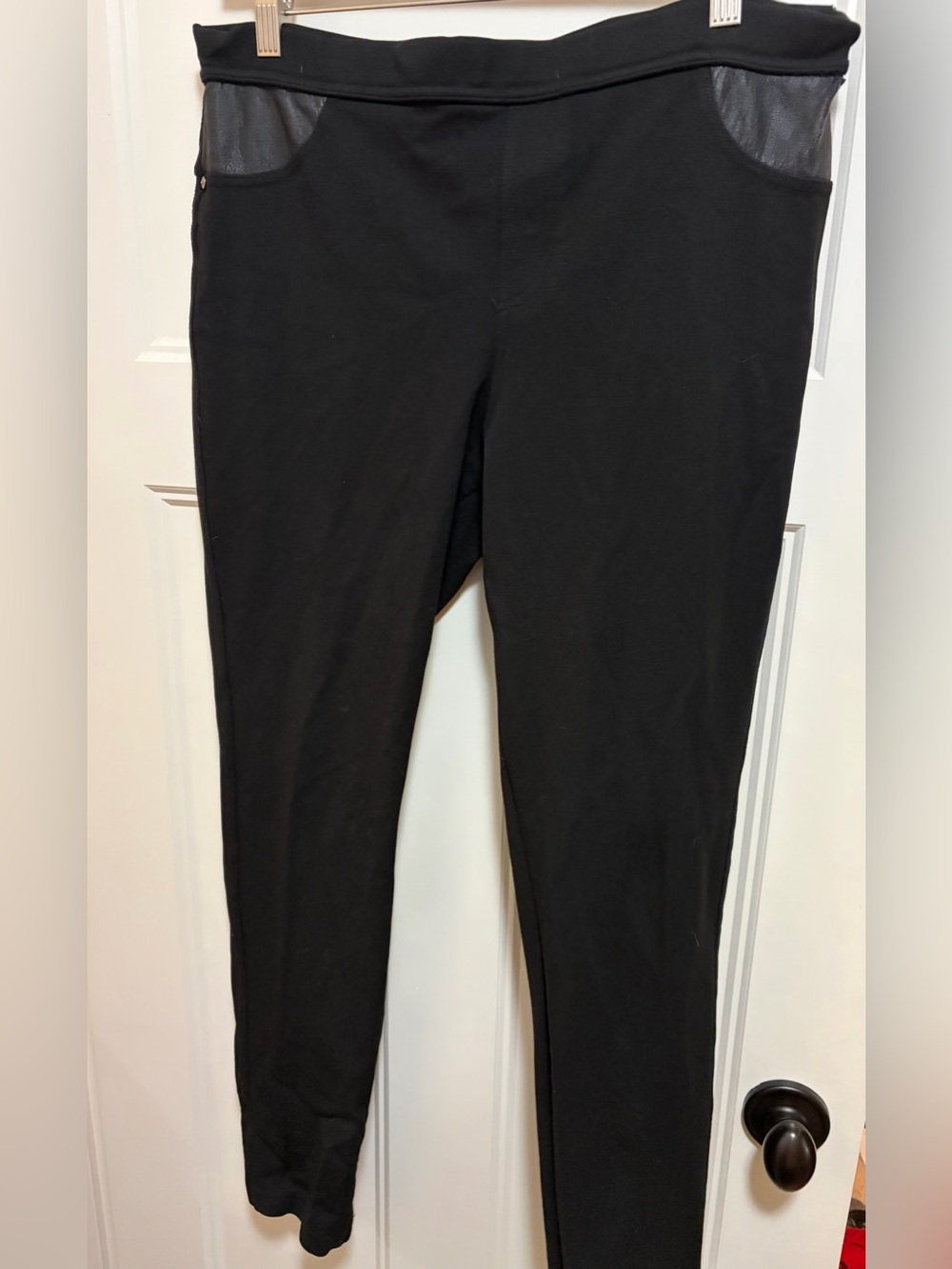 DKNY Black Stretch Waistband pants